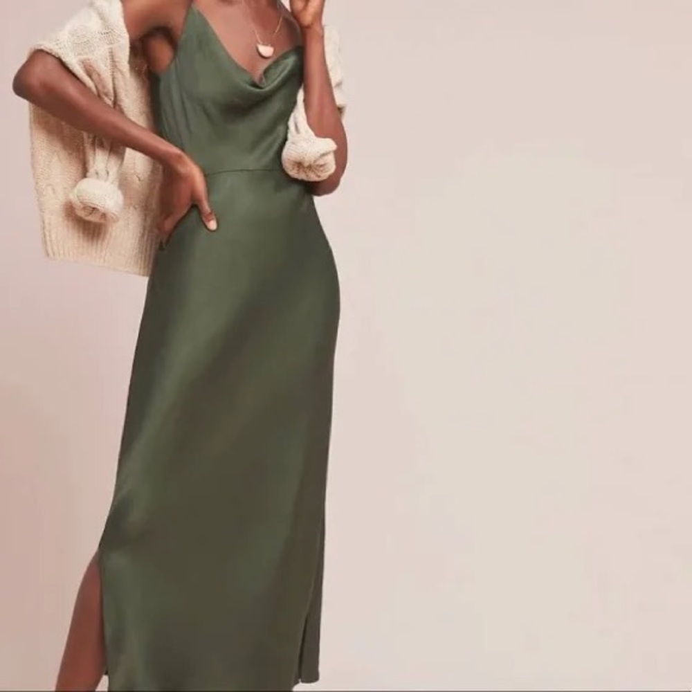 Beautiful silk slip dress